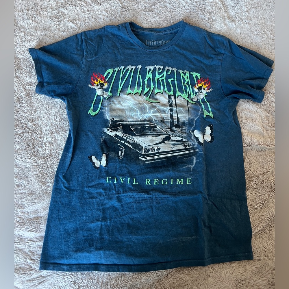 Graphic T-Shirt Blue